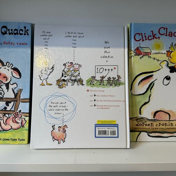 Click Clack Moo- Book Bundle by Doreen Cronin - Picture 5 of 5